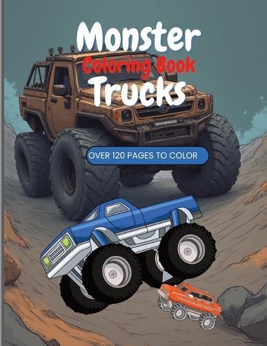 Monster Trucks Coloring Book
