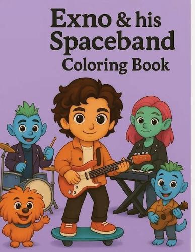 Exno & his Spaceband Coloring Book