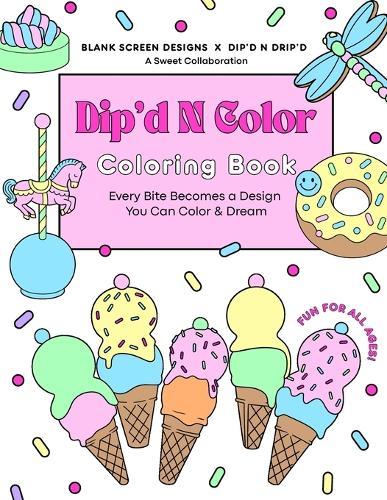 Dip'd N Color Coloring Book