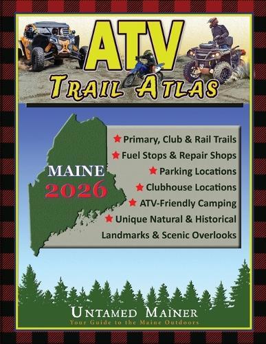 2026 Maine ATV Trail Map Atlas