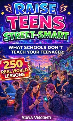 Raise Teens Street-Smart - What Schools Don't Teach Your Teenager: 250 Real World Lessons to Build Confident, Resilient Teens with the Life Skills and Social Intelligence to Handle Anything