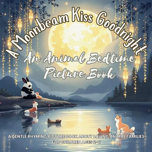 A Moonbeam Kiss Goodnight: An Animal Bedtime Picture Book: A gentle rhyming picture book about loving animal families for children ages 2-6