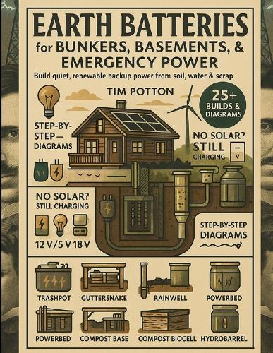 Earth Batteries for Bunkers, Basements, and Emergency Power