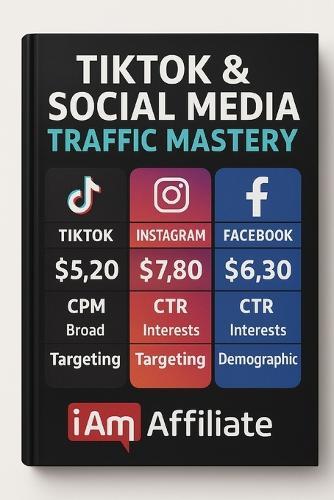 TikTok & Social Media Traffic Mastery: The Ultimate Guide to Getting Started with Affiliate Marketing, Creating Viral Content, and Running Profitable Ad Campaigns on TikTok, Instagram Reels, and Snapchat.