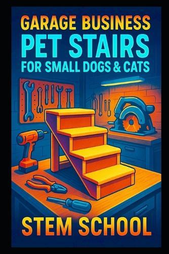 Garage Business: Pet Stairs for Small Dogs & Cats: Lightweight Foam & Wooden Step Kits for Home Entrepreneurs