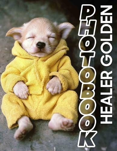 Healer Golden Photo Book: Showcasing 40 Stunning Images Of The Beloved Golden Retriever For Dog Lovers