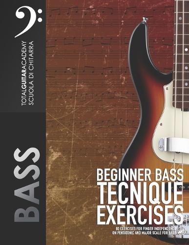 Beginner Bass Technique Exercises: 80 Exercises for finger independence on Pentatonic and Major scale for bass.