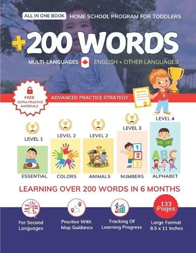 Home School Program for Toddlers: Teaching Over 200 Words in 6 Months