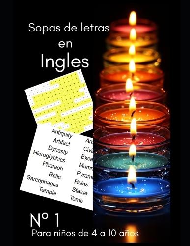 Sopa de Letras 1: Sopas de letras en Ingles para niños