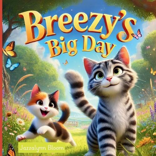 Breezy's Big Day: A Curious Kitten's First Adventure!