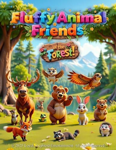 Fluffy Animal Friends: of the Forest!: A fun and adorable picture book filled with cute animals and fascinating facts!