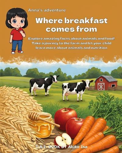 Anna's adventure - Where breakfast comes from!: Explore amazing facts about animals and food! Take a journey to the farm and let your child learn more about animals and nutrition.