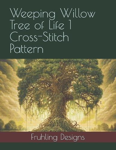 Weeping Willow Tree of Life 1 Cross-Stitch Pattern
