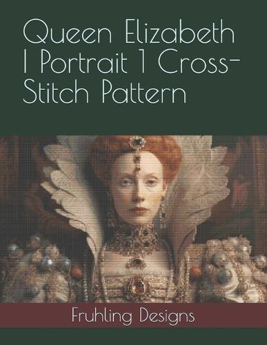Queen Elizabeth I Portrait 1 Cross-Stitch Pattern