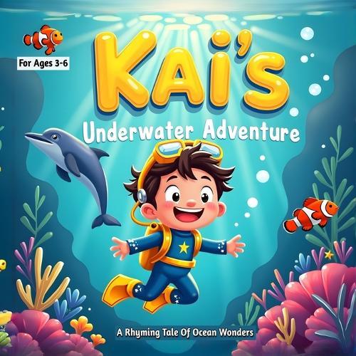 Kai's Underwater Adventure Storybook: A Rhyming Tale of Ocean Wonders for Kids 3-6
