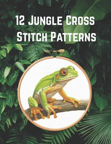 12 Jungle Cross Stitch Animals: Cross Stitch Charts by MasonArtMaison