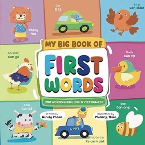 My Big Book of First Words [Bilingual Vietnamese & English]