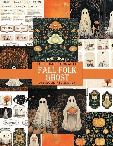 Fall Folk Ghost Junk Journal Kit