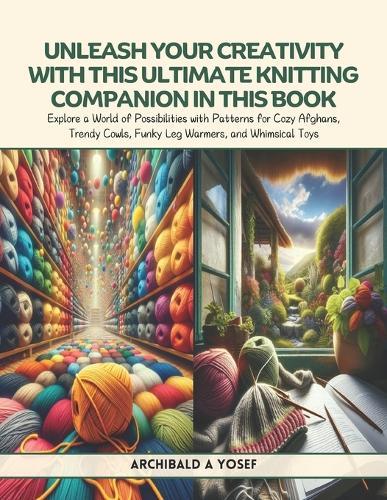 Unleash Your Creativity with this Ultimate Knitting Companion in this Book: Explore a World of Possibilities with Patterns for Cozy Afghans, Trendy Cowls, Funky Leg Warmers, and Whimsical Toys