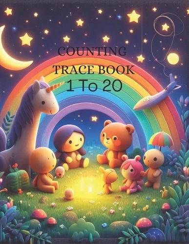 Counting Trace Book for kids 2-6 ages