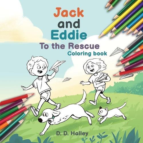 Jack and Eddie to the Rescue (coloring book)
