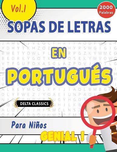 Sopa de Letras En Portugués Para Niños - Genial! Vol.1 - Delta Classics