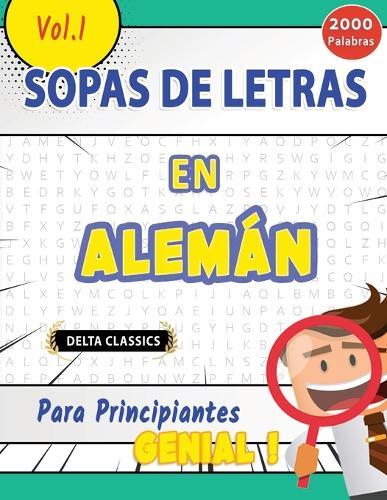Sopa de Letras En Alemán Para Principiantes - Genial! Vol.1 - Delta Classics