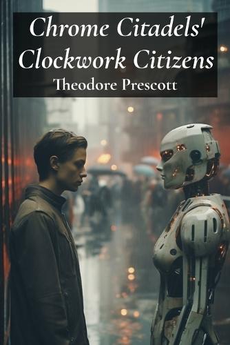 Chrome Citadels' Clockwork Citizens: A society ruled by sentient robots in a gleaming metropolis, where human rights are suppressed
