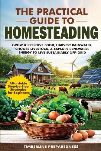 The Practical Guide to Homesteading: Affordable Step-by-Step Strategies for Beginners-Grow & Preserve Food, Harvest Rainwater, Choose Livestock, Explore Renewable Energy, & Live Sustainably Off-Grid