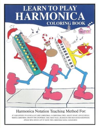 Learn to Play Harmonica: (Coloring Book)