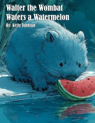 Walter the Wombat Waters a Watermelon