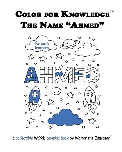 Color for Knowledge: The Name ""Ahmed""