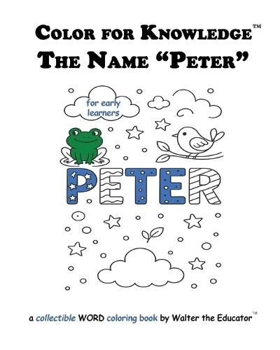 Color for Knowledge: The Name ""Peter""
