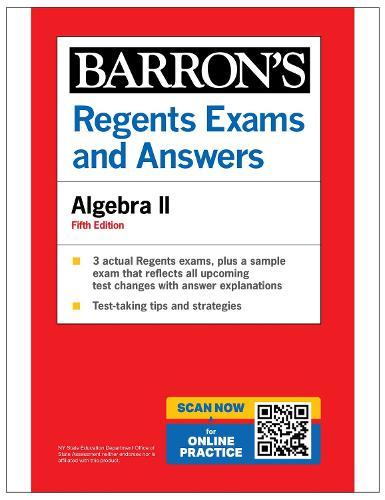 Regents Exams and Answers: Algebra II, Fifth Edition (Barron's New York Regents)