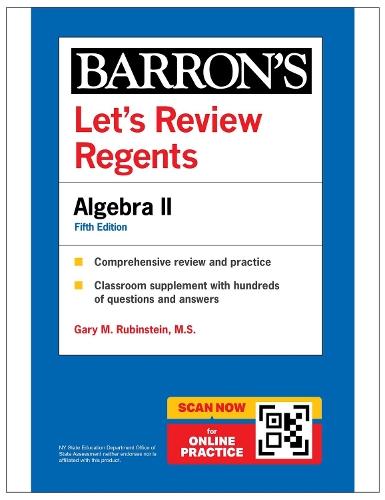 Let's Review Regents: Algebra II, Fifth Edition  (Barron's New York Regents)