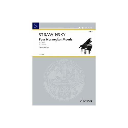 Stravinsky: Four Norwegian Moods Version for 2 Pianos by Kari Kvernberg Dajani & Thomas Knudsen