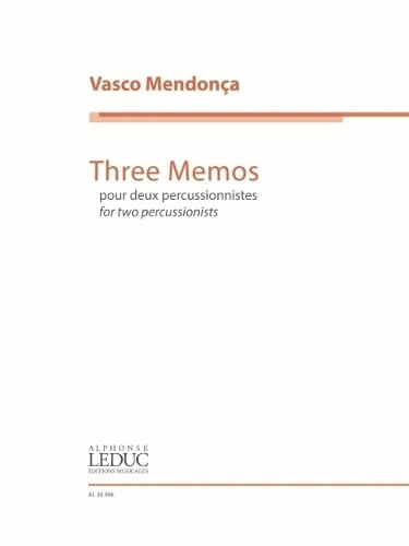 Three Memos: For Percussion Duo