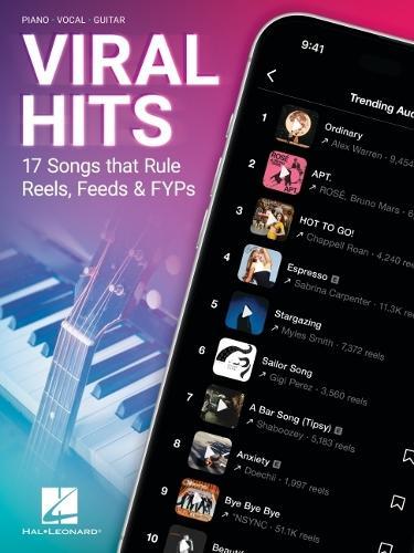 Viral Hits: 17 Songs That Rule Reels, Feeds, & Fyps - Piano/Vocal/Guitar Songbook