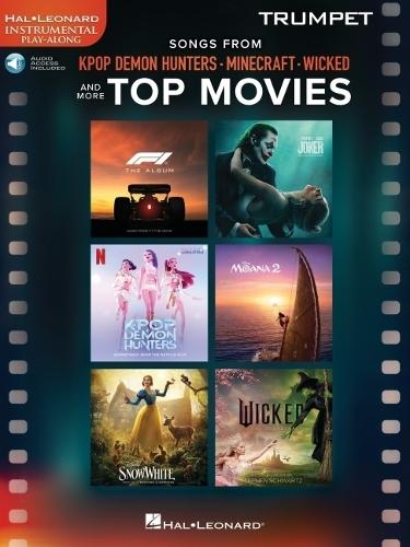 Songs from KPop Demon Hunters, Minecraft, Wicked: And More Top Movies. Trumpet Play-Along Book with Online Audio