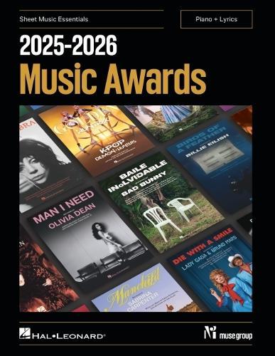 2025-2026 Music Awards - Sheet Music Essentials for Piano + Lyrics