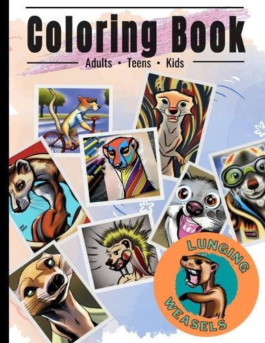 Lunging Weasels Coloring Book