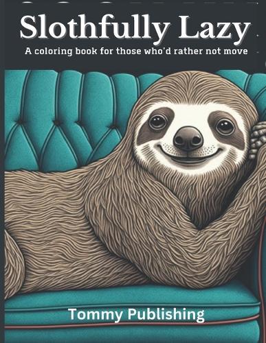 Slothfully Lazy: A coloring book for those who'd rather not move