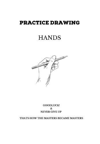 Practice drawing hands
