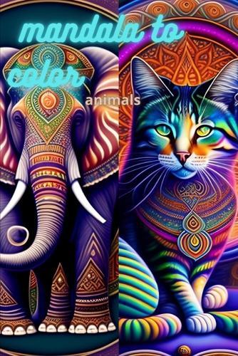 Mandala to color animals: live inspire du mandala sur les animaux