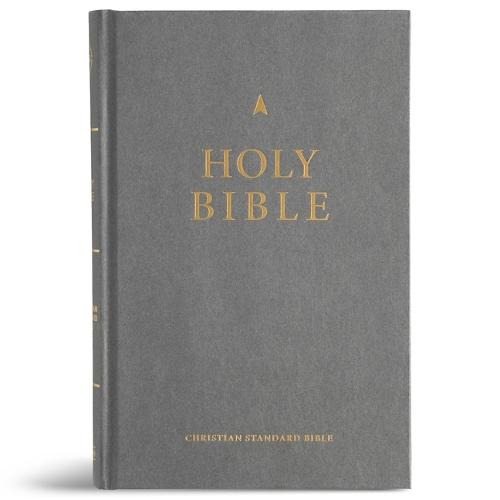 CSB Church Bible, Charcoal Hardcover