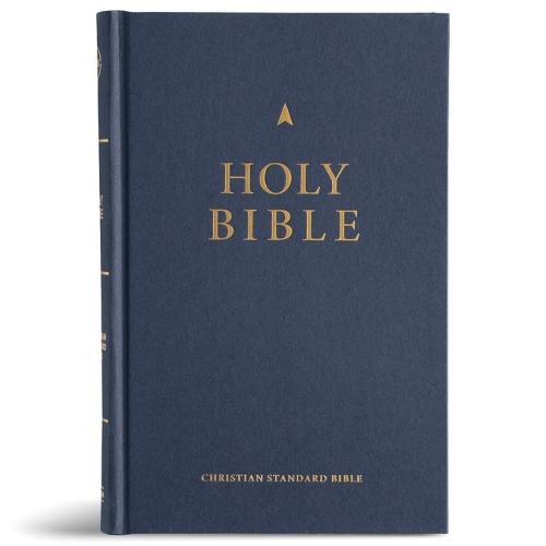 CSB Church Bible, Navy Hardcover