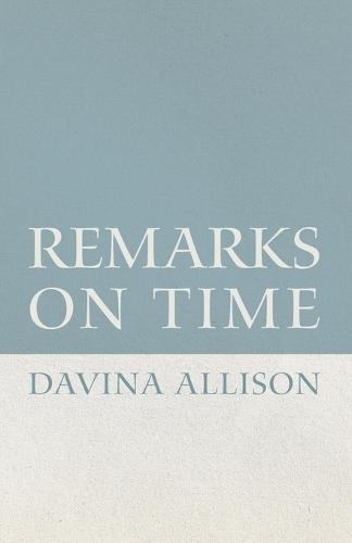 Remarks on Time