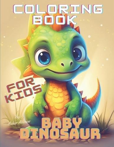 "Coloring book for children. ""Baby Dinosaur"""