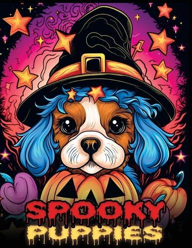 Spooky Puppies: A fun Halloween coloring book with Spooky Pups