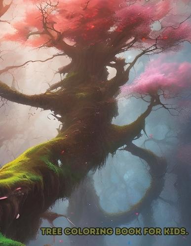 TREE COLOR BOOK for kids; it's time to color